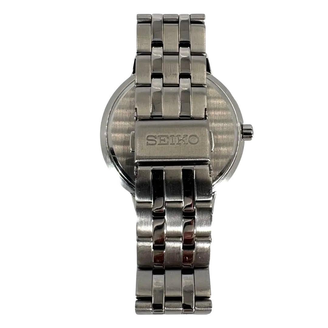 稼働品 セイコー コレクション 青針 ソーラー 腕時計 SBTM281 男女兼用