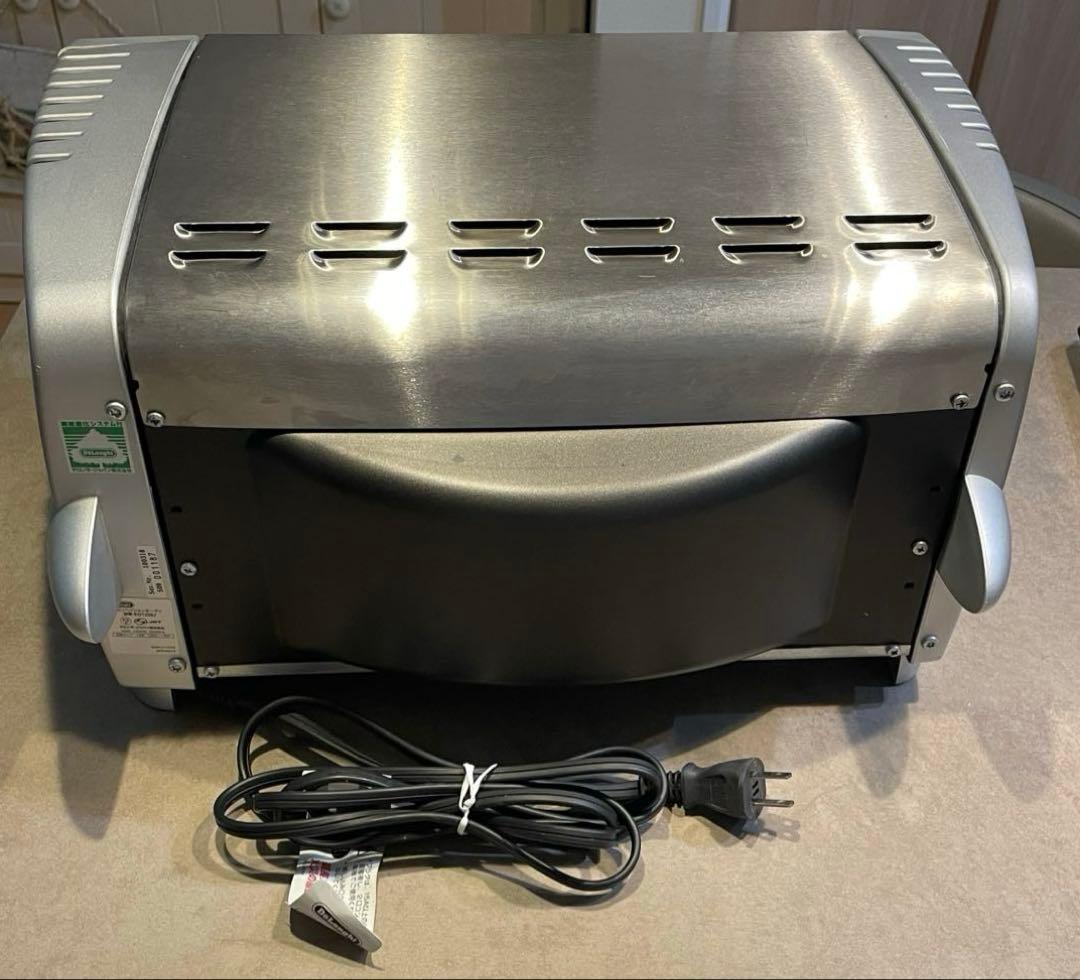 デロンギ コンベクションオーブン EO1258J ピザストーン付 シルバー