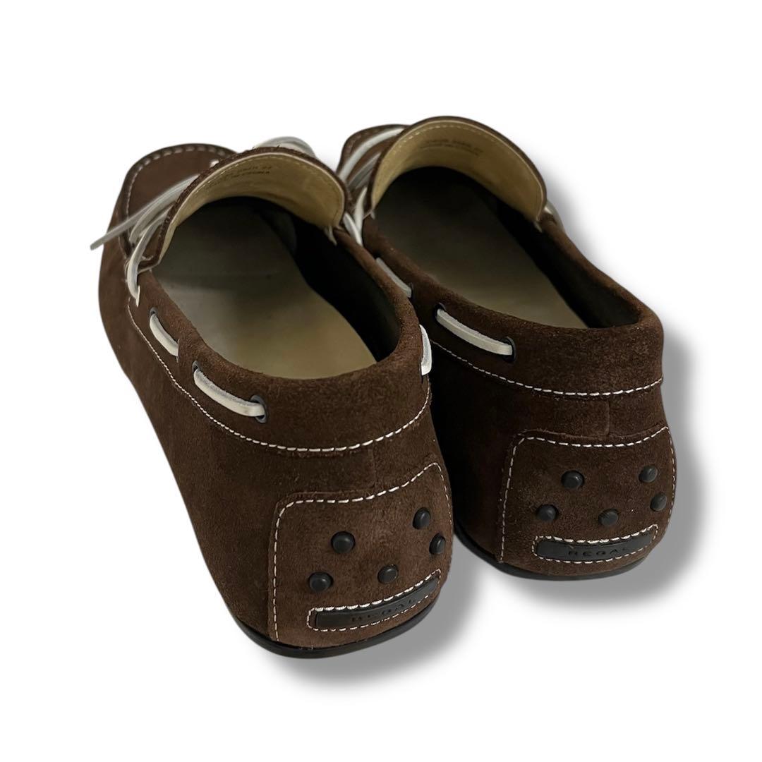 新品 REGAL スエード ローファー 27cm デッキシューズ　リーガル　茶系