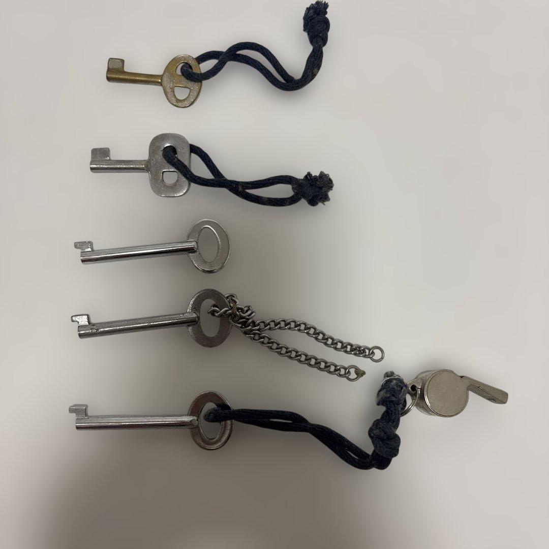 【当時物】国鉄 マスコンキー ラッチキー 忍び錠 コレクション品 アンティーク