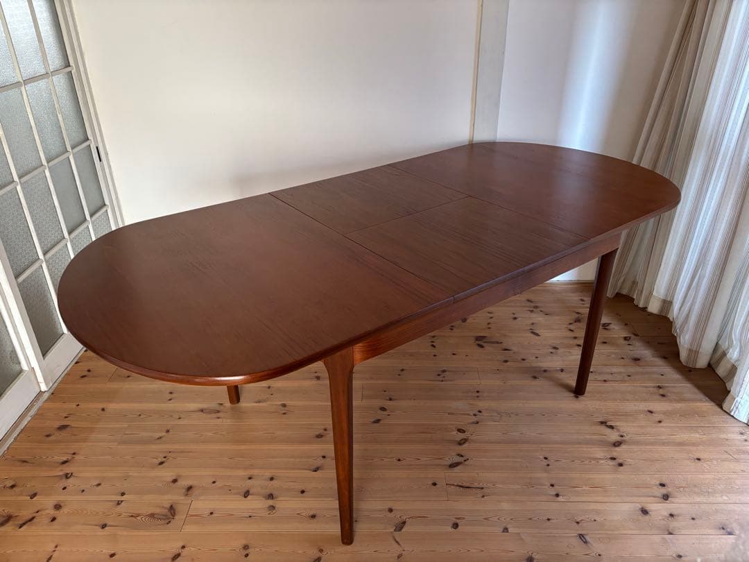 NATHAN/ネイサン　オーバルエクステンションテーブル