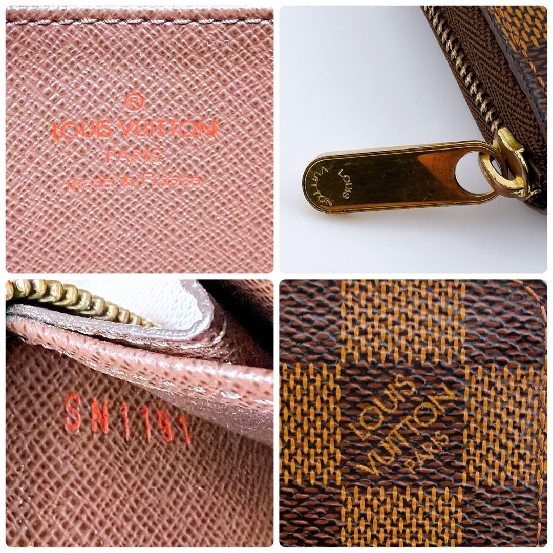 ☆アロハ☆　ルイヴィトン ダミエ エベヌ ジッピー ケース 小銭入れ