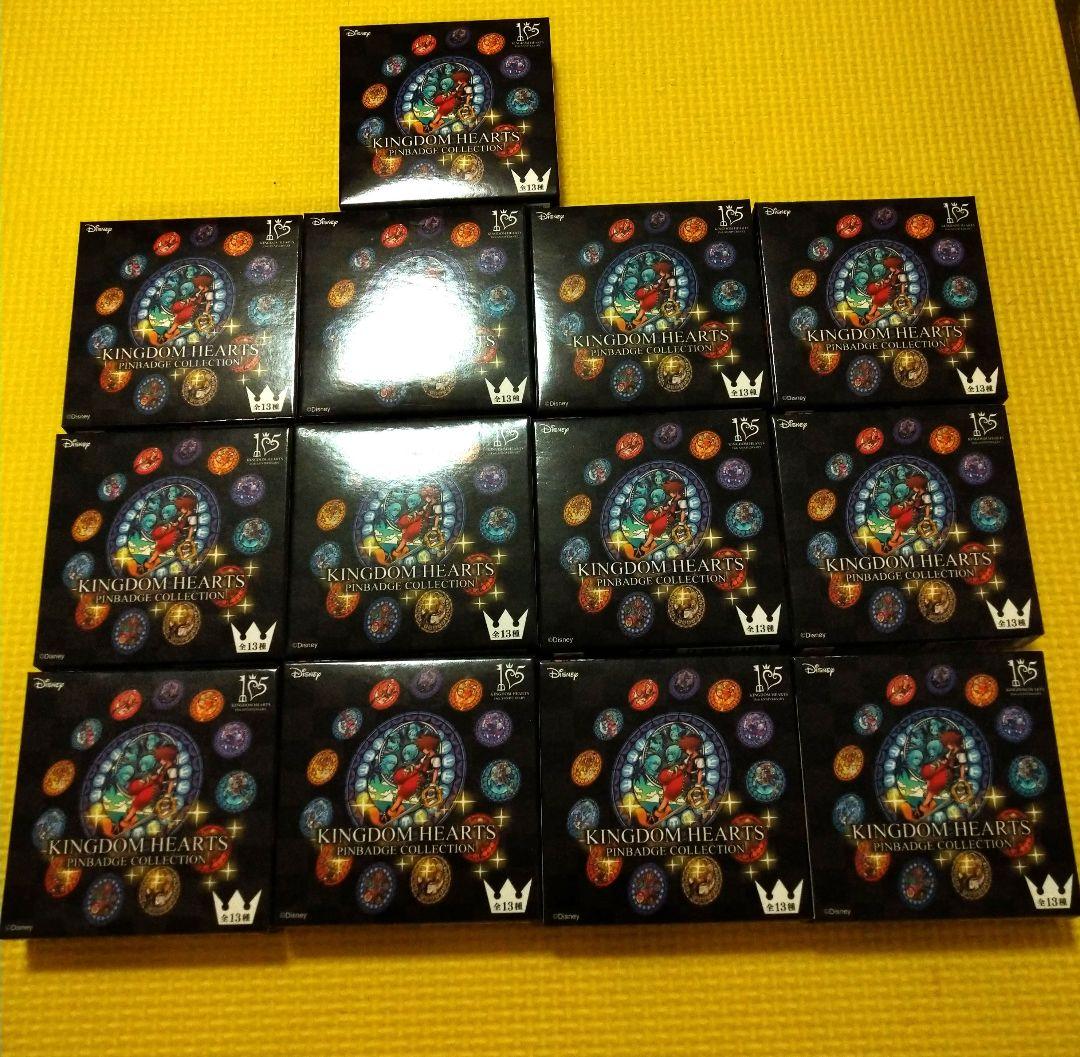 ディズニー　キングダムハーツ　カンバッジコレクション　全13種セット　コンプ