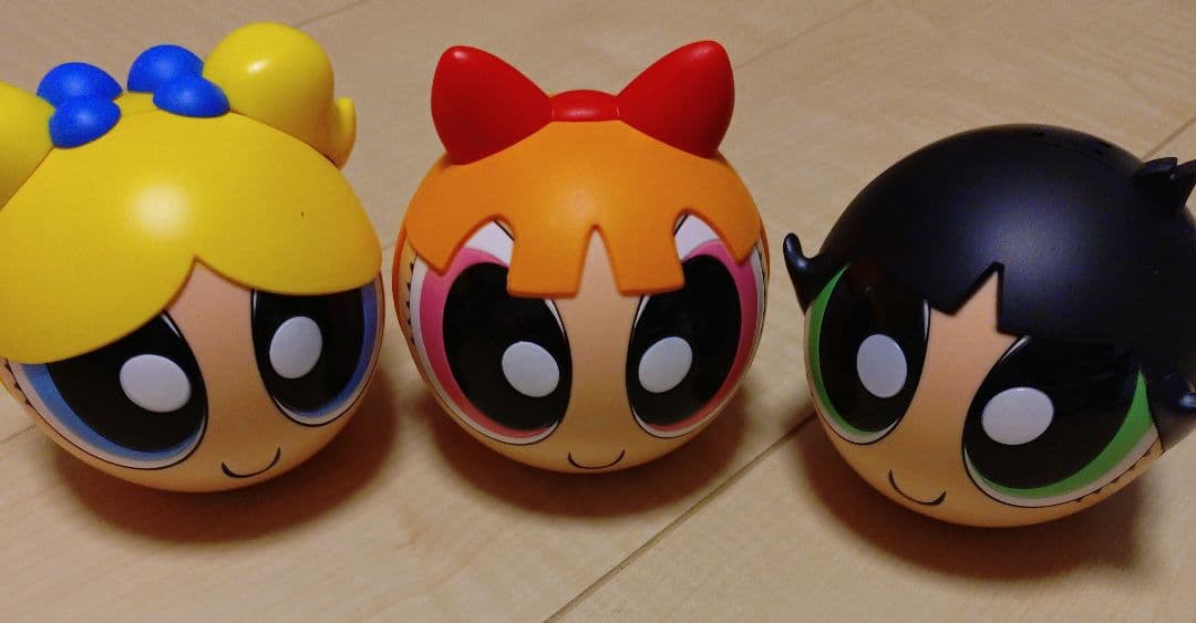 LOLサプライズ パワーパフガールズ フィギュア 3体セット開封済み