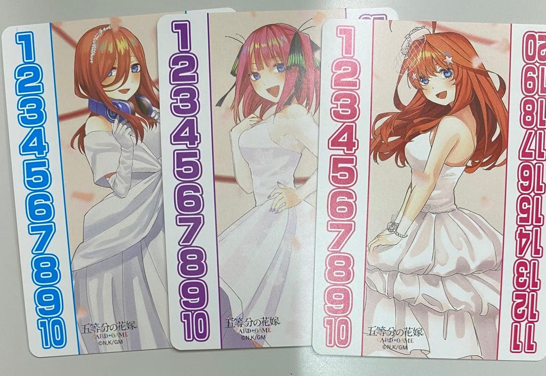 五等分の花嫁カードゲーム 引退セット まとめ - メルカリ