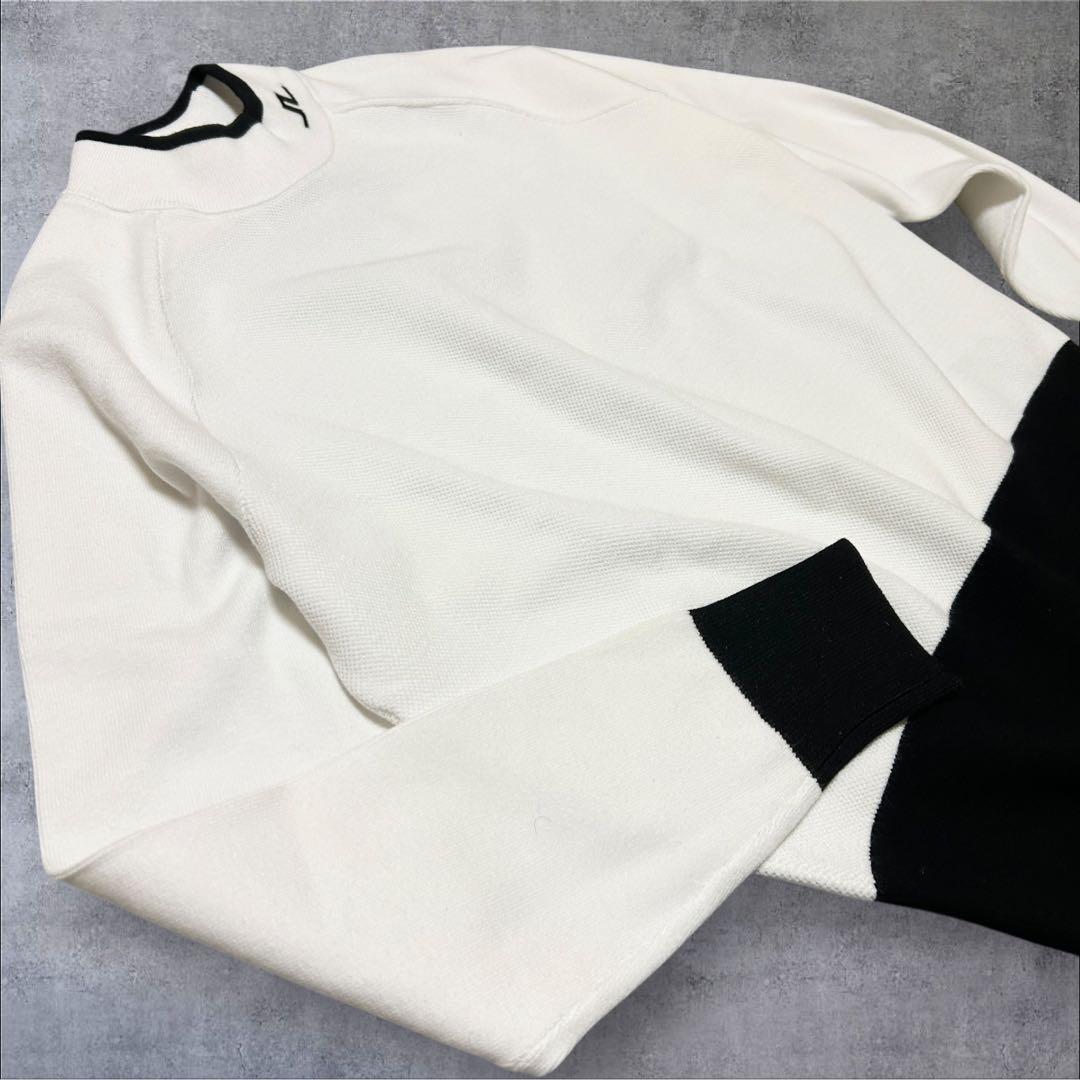 新品 J.LINDEBERG S~Mサイズ カラーブロックニットセーター