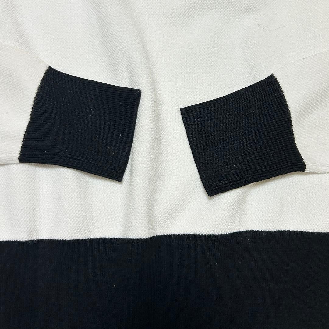 新品 J.LINDEBERG S~Mサイズ カラーブロックニットセーター