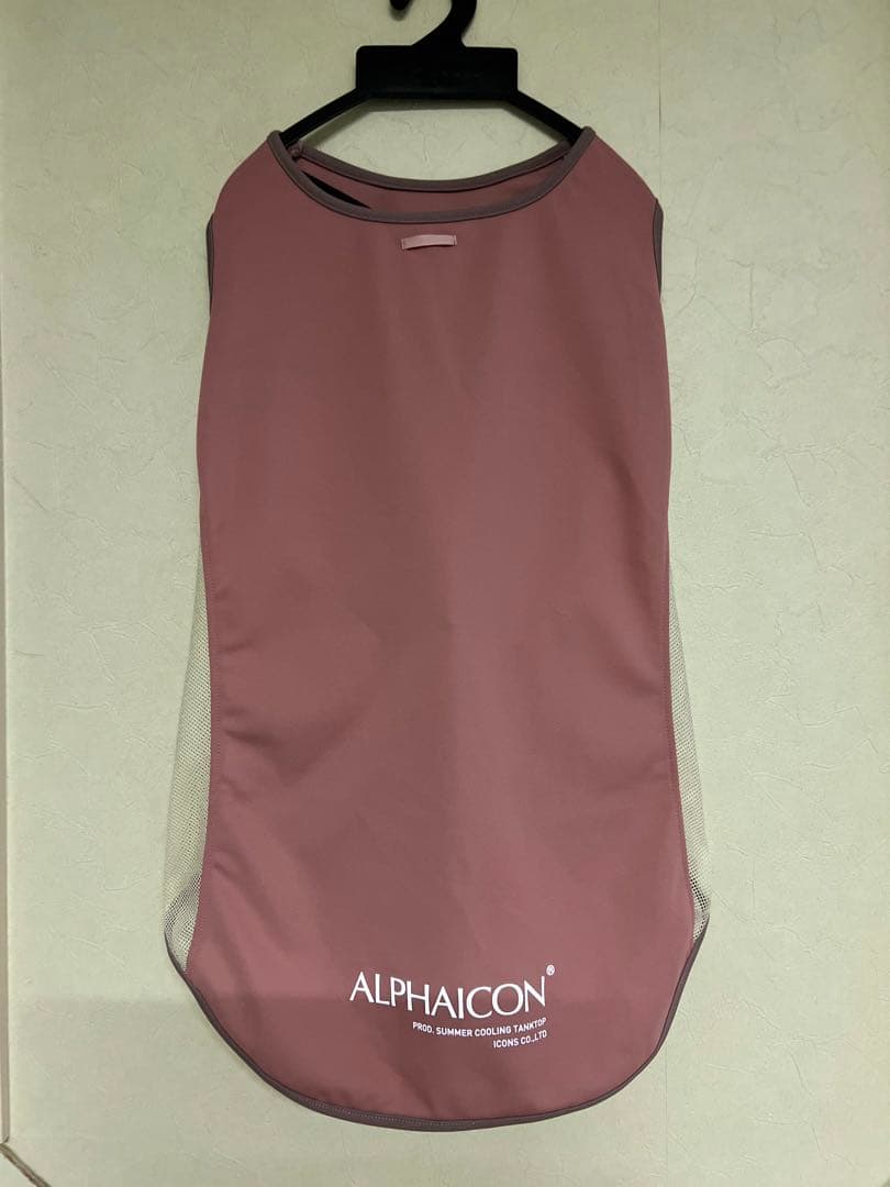 ALPHAICON クーリングタンクトップ メッシュ 1XL ALPHAICON 幾何学模様