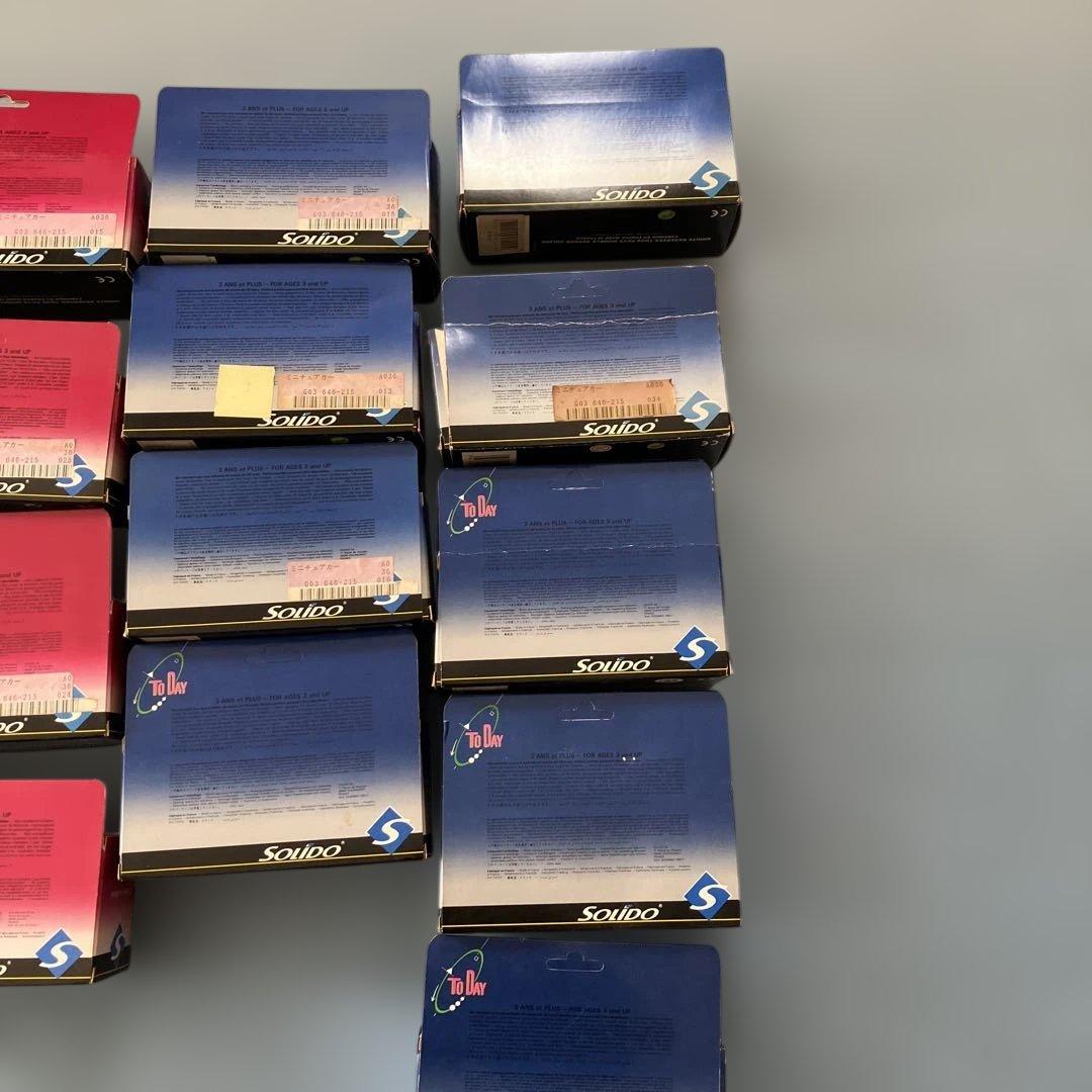 Solido ミニカーセット 全24台 キズあり レア