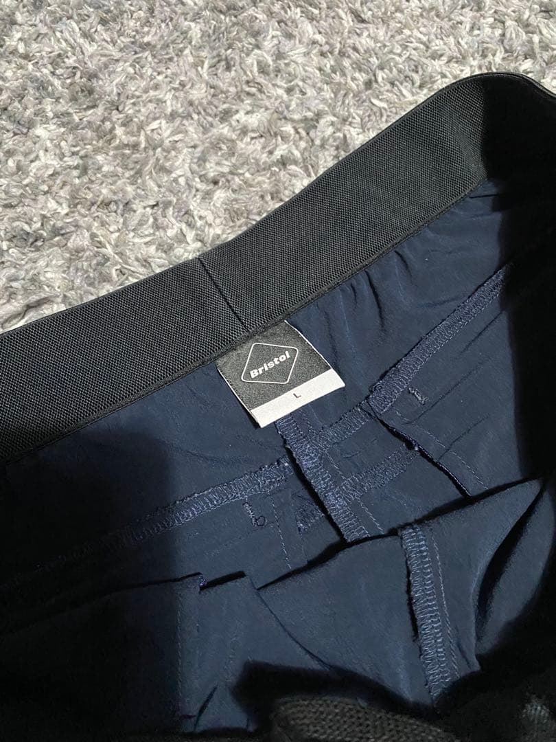美品】FCRB イージーサルエルパンツ ネイビー L