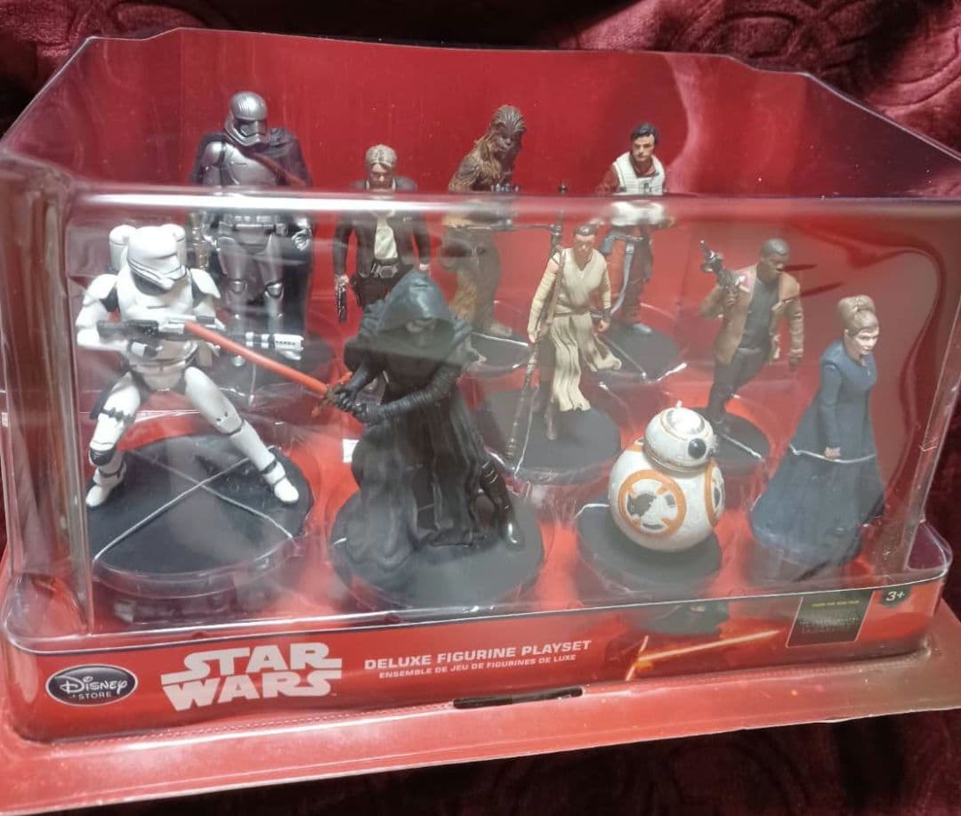 スター・ウォーズ デラックスフィギュアプレイセット（赤と青セット）　新品未使用