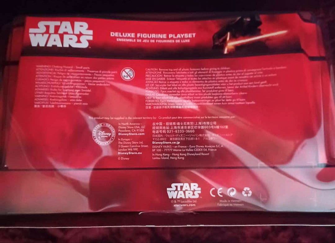 スター・ウォーズ デラックスフィギュアプレイセット（赤と青セット）　新品未使用