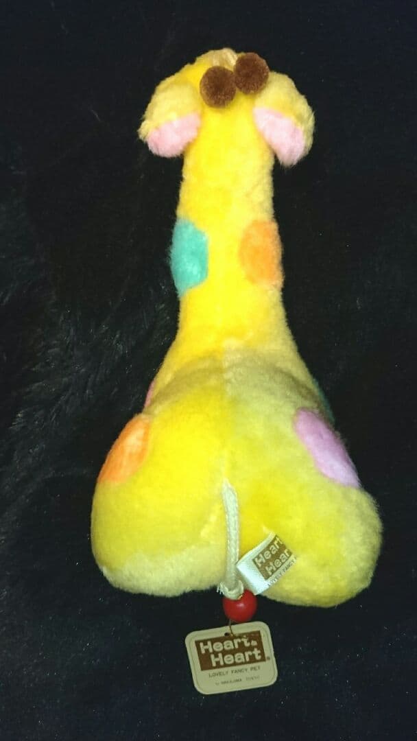 ナカジマ ラブリー ファンシー ペット キリン ぬいぐるみ わなげ 昭和 レトロ