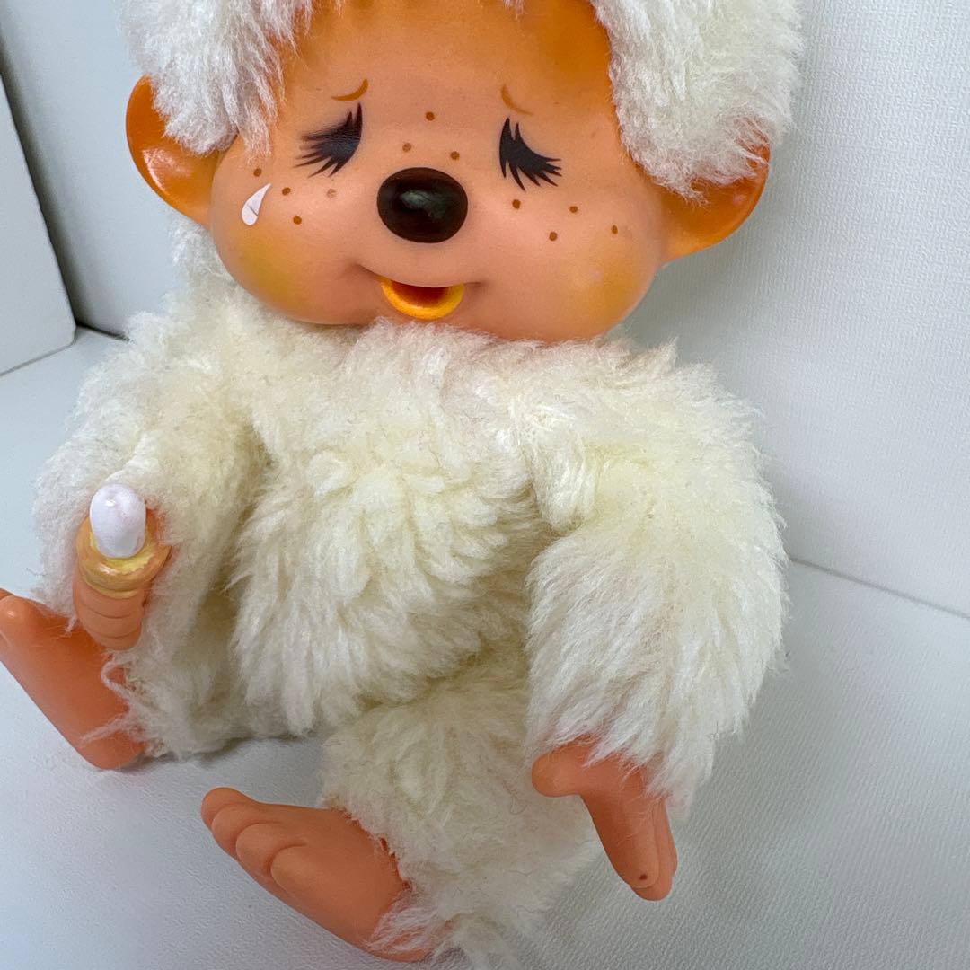 ビンテージ エンドーチェーン レインボー 女の子 モンチッチ 1435