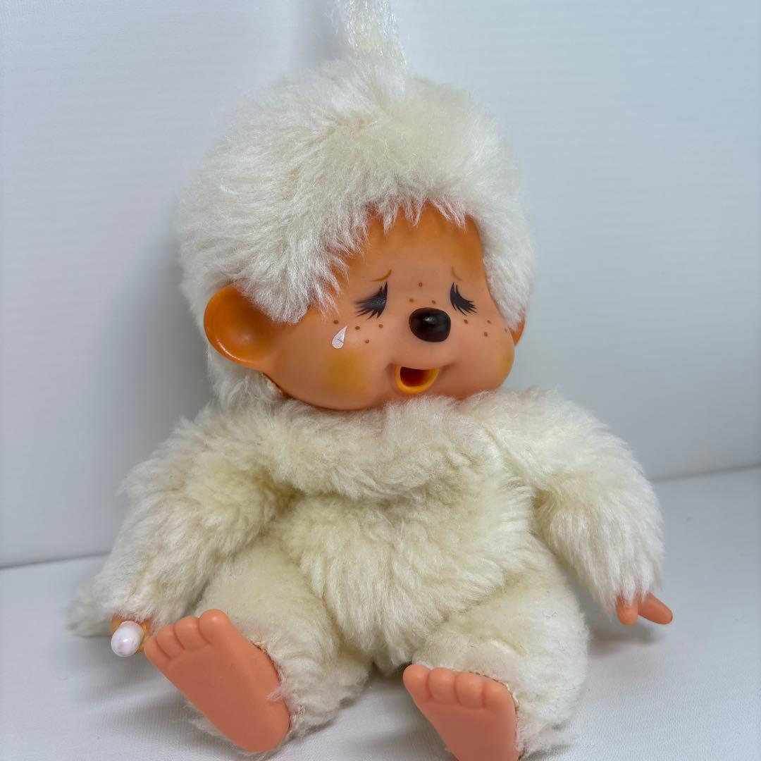 ビンテージ エンドーチェーン レインボー 女の子 モンチッチ 1435