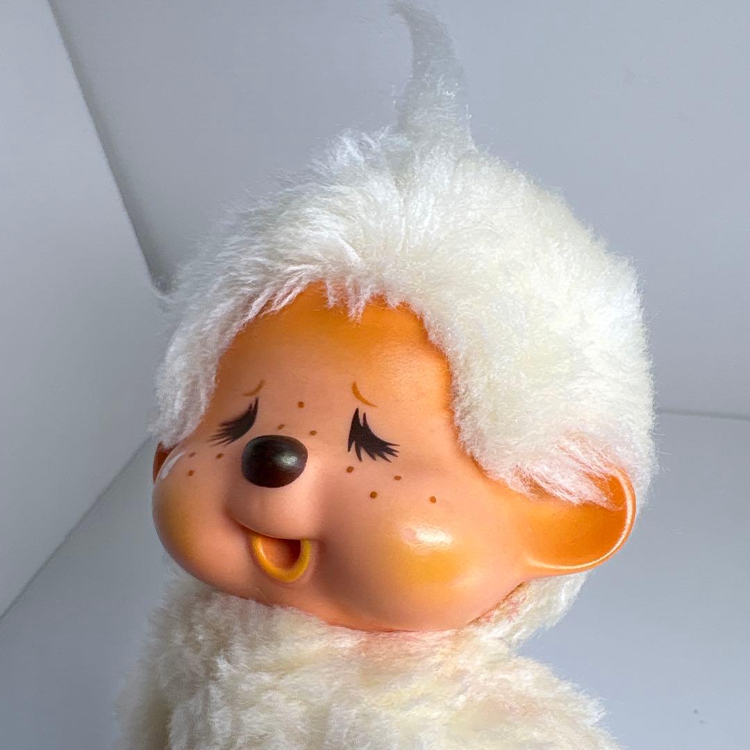 ビンテージ エンドーチェーン レインボー 女の子 モンチッチ 1435