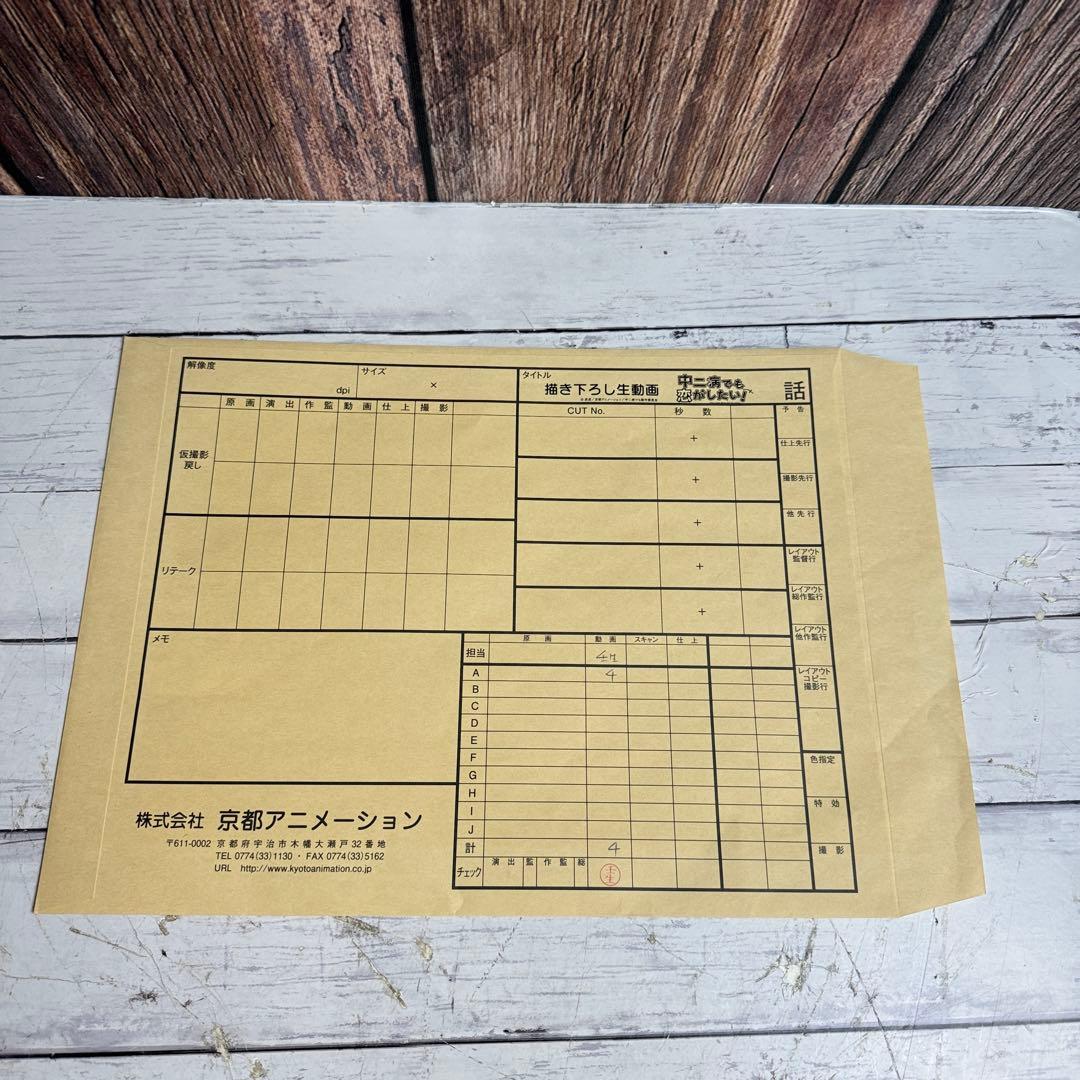 けいおん 描き下ろし生動画 京都アニメーション 京アニ 中二病でも恋が