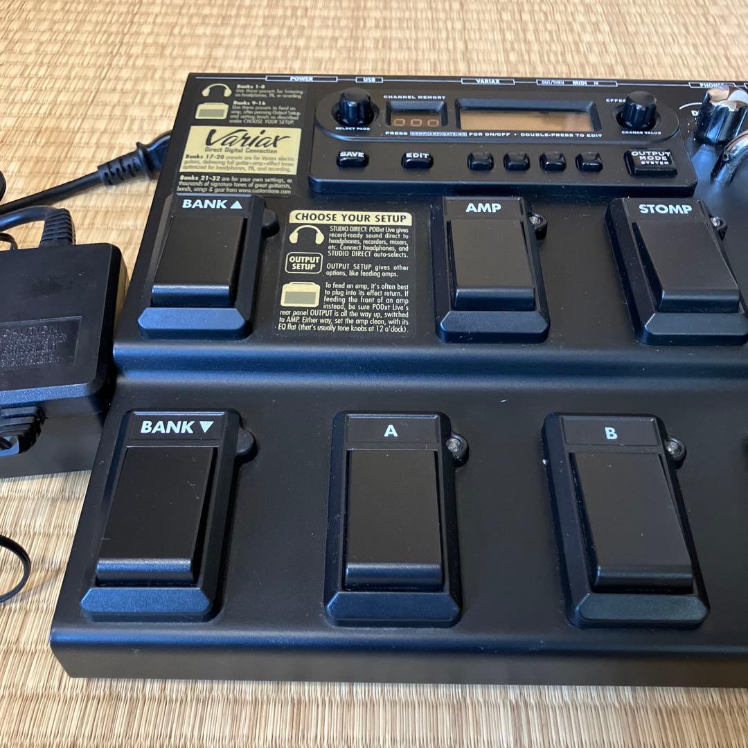 LINE 6 POD XT LIVE ギター マルチエフェクター