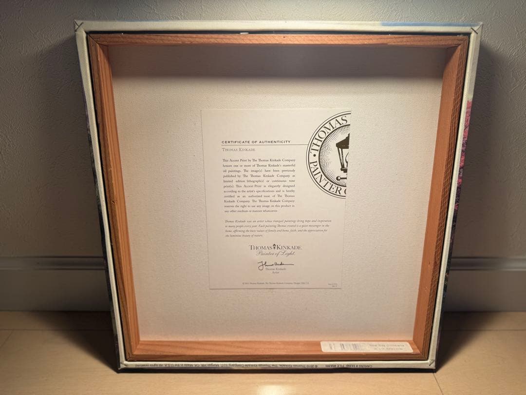 正規品☆カリフォルニアディズニー購入品】 シンデレラ城 キャンバスアート