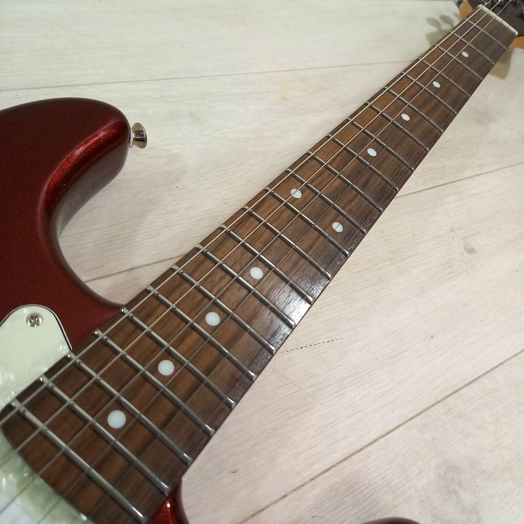 美品◎Mavis ストラトキャスター メタリックワインレッド メイビス