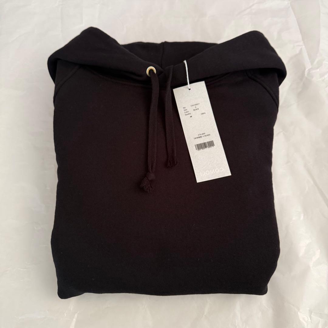 COMOLI 25AW COTTON SWEAT PARKAコットン裏毛パーカ3