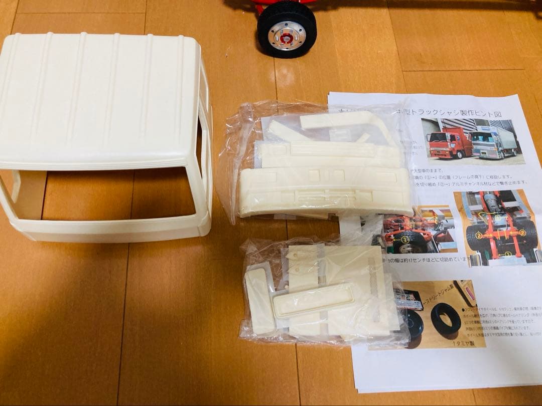 ☆最終値下げ☆タミヤ1/14 4トン ムネトラファイターマリ割 usm-rc-3