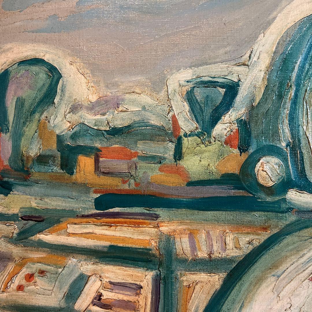 窪田知矩 tomo kubota 抽象油彩画