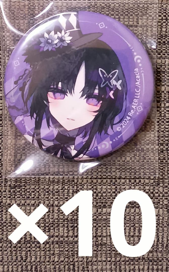 蓮見レイア】魔法少女ノ魔女裁判 缶バッジ 10個セット 魔法少女ノ魔女