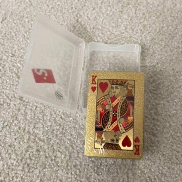 Supreme】Gold Deck of Cards Supreme Gold Deck of Cards