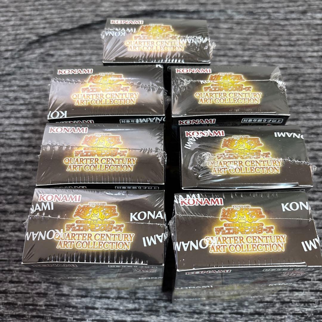 遊戯王　クオーターセンチュリーアートコレクション　アーコレ　7ボックス