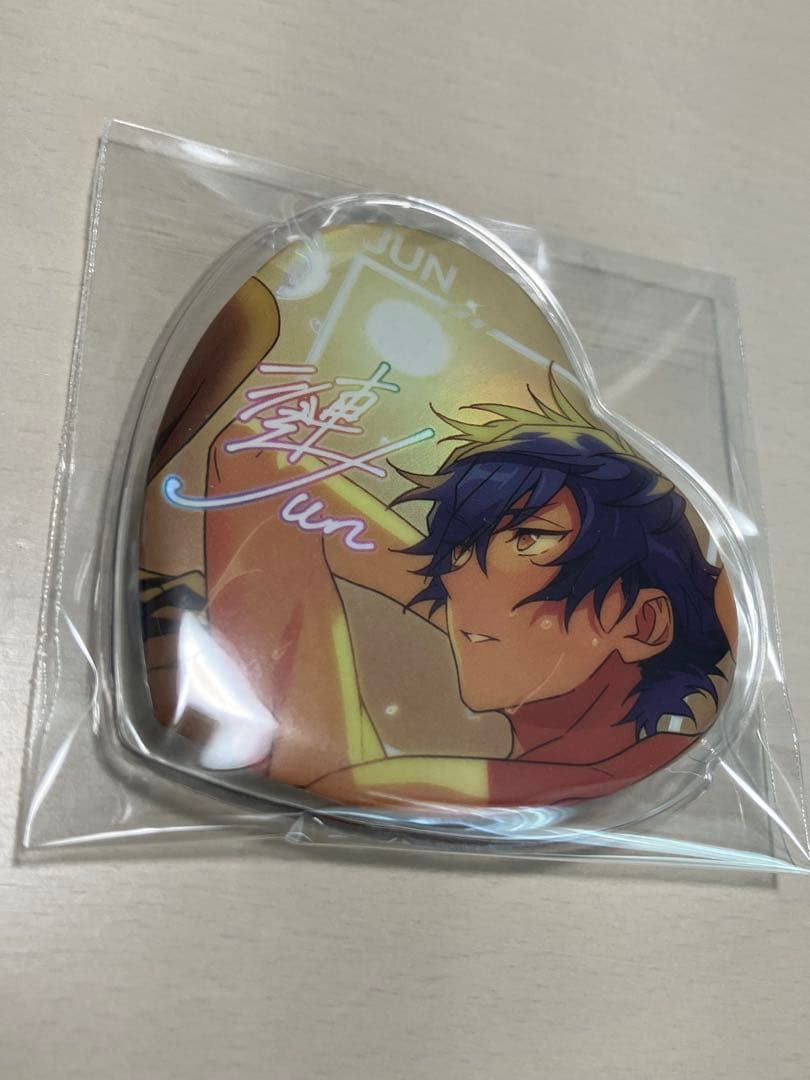 あんスタ ハート缶バッジ Eden 漣ジュン - メルカリ