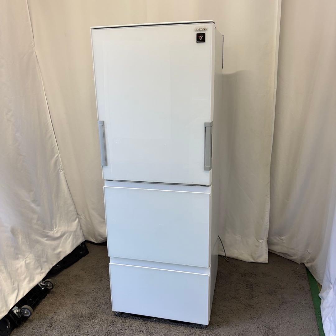 804⭕️冷蔵庫　SHARP　大型　300-400ℓ　両開き　安い　綺麗　設置無料