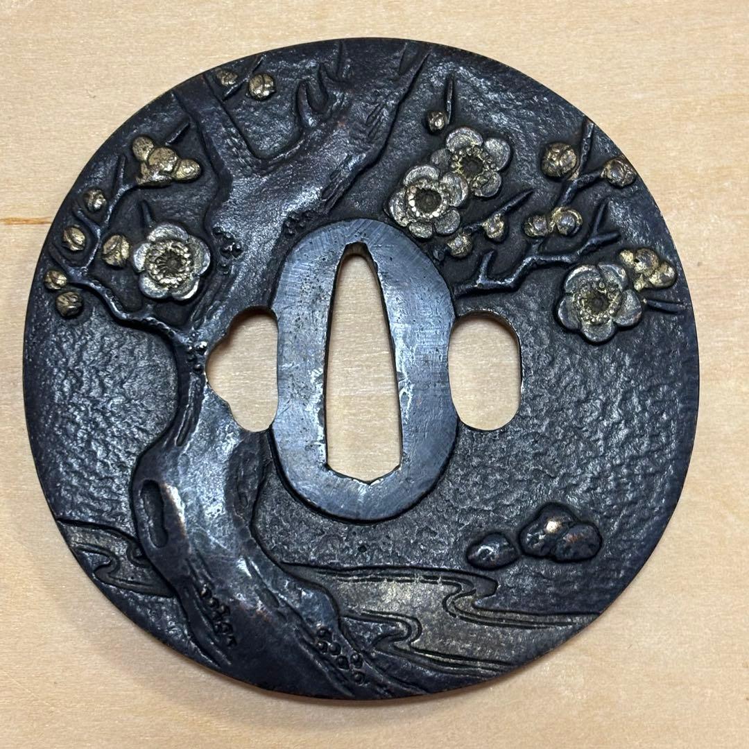 鍔(つば) 2点セット　一つは石黒政美