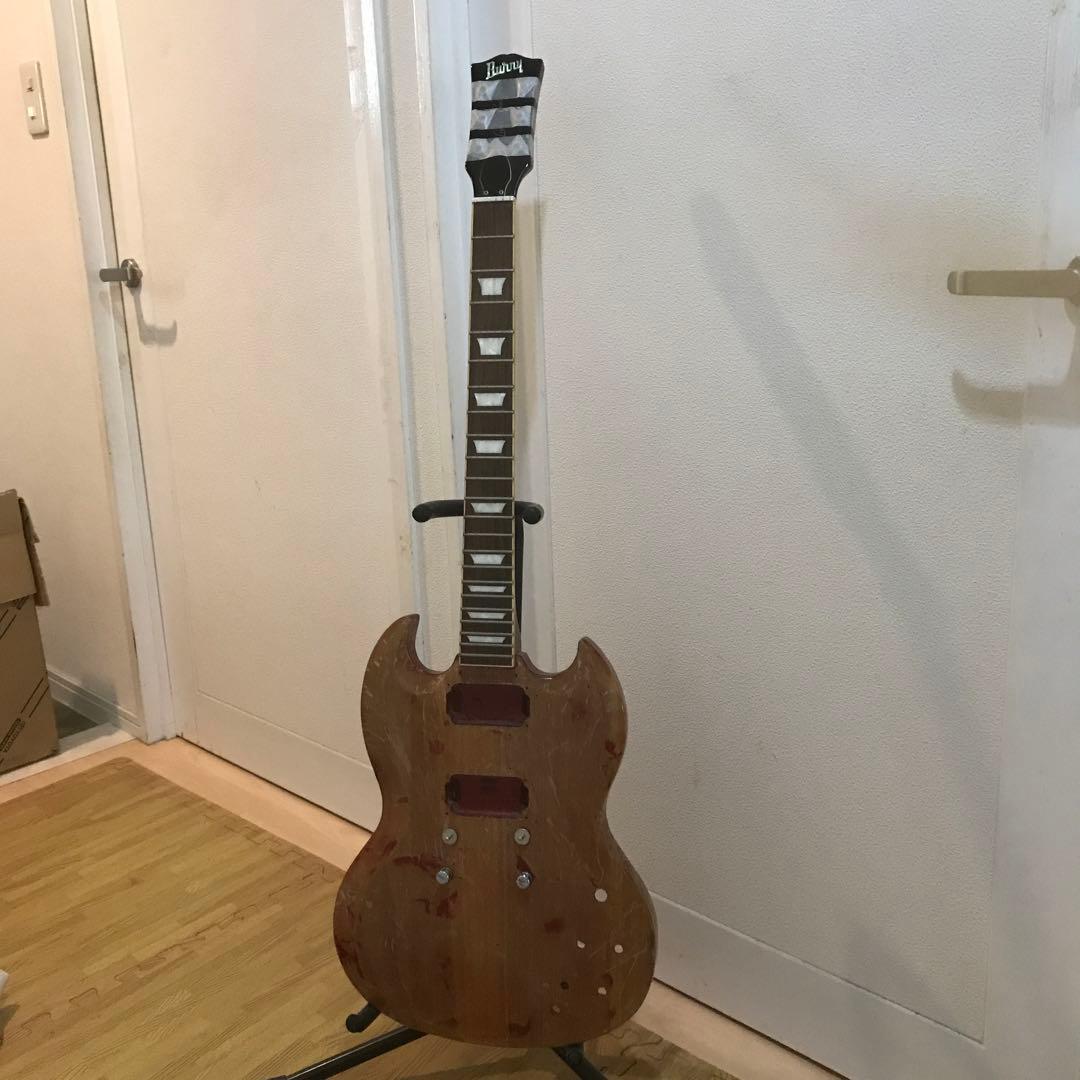 Burny エレキギター SGタイプボディ BURNY(バーニー) / SUPER GRADE エレキギター/SGタイプ/赤系/HH | 中古