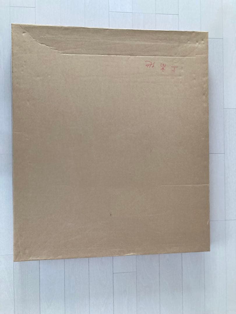 絵画 塚田國次 秋のカラ松林と梓川