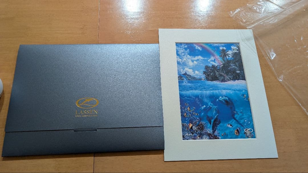 イルカ ラッセン 絵画 絵 LASSEN 保管ケース - メルカリ