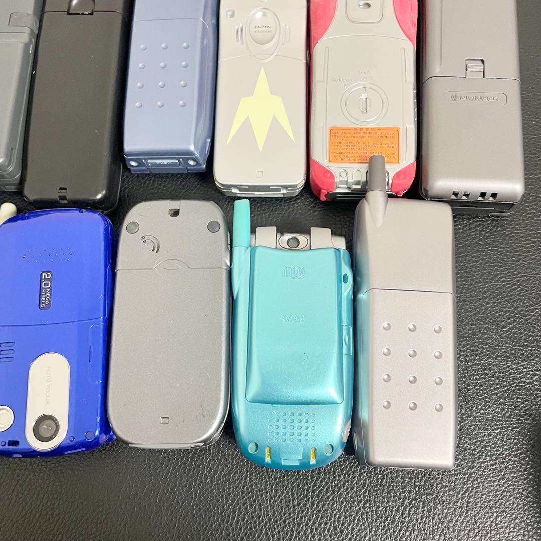 まとめて25点セット】モックアップ 販売店模型 携帯電話 ガラケー