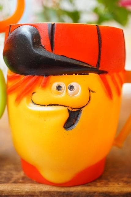 ヴィンテージ ファニーフェイス 4個セット マグ アドバタイジング