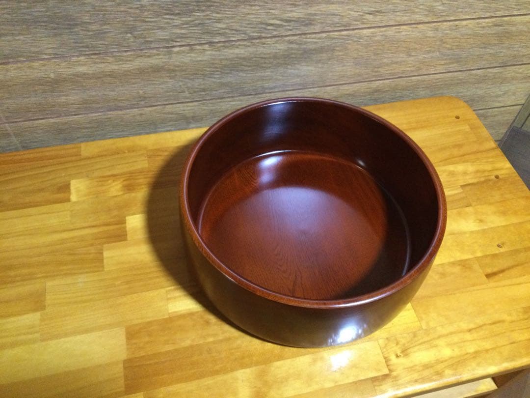 タイムセール‼️木の温もりと美しさ＊木製 欅茶びつ 茶色 美