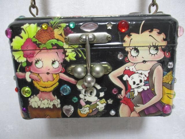 m17859★ベティちゃん・レアアンティーク・パーティバッグ