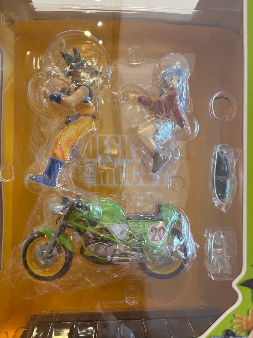 デスクトップリアルマッコイ05 孫悟空&チチ ドラゴンボール　フィギュア