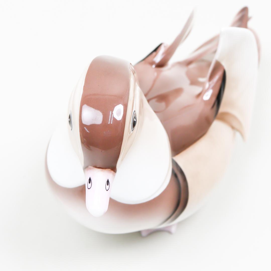 ノリタケ オシドリ オス フィギュリン 置物 美品