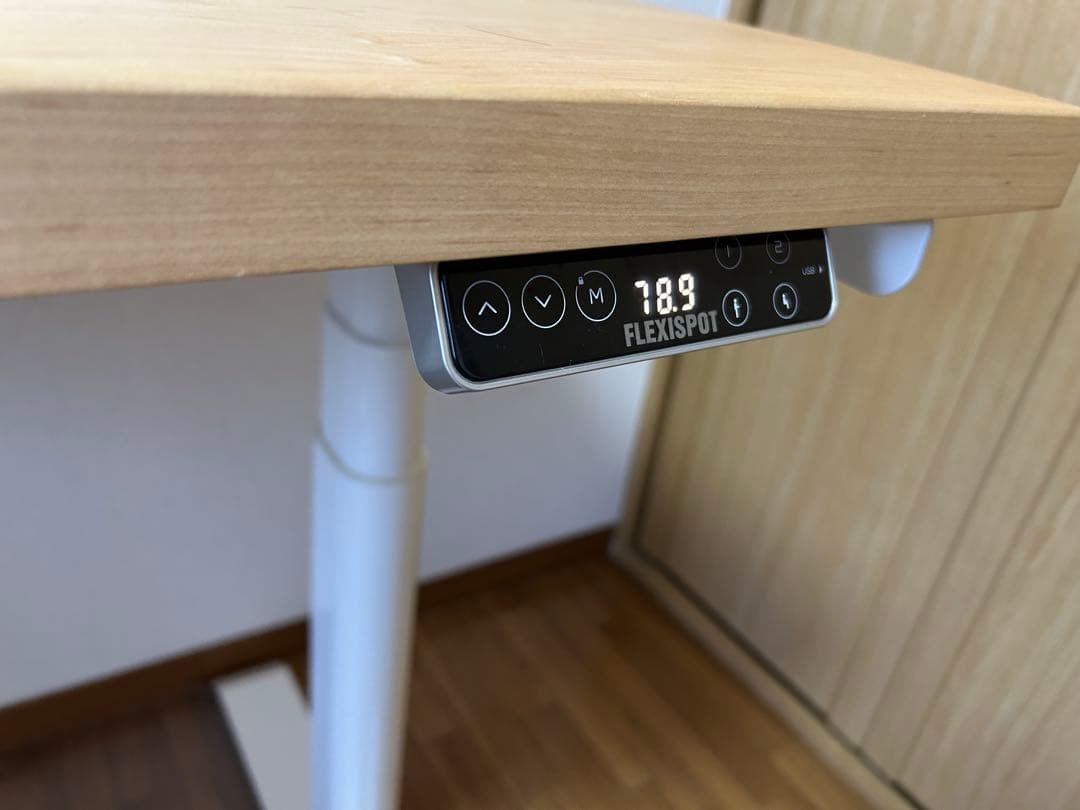 FlexiSpot 電動昇降式デスク・E8 白