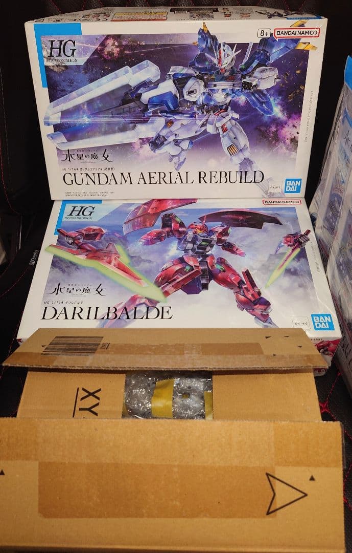 機動戦士ガンダム 水星の魔女 塗装済 プラモデル3体 エアリアル