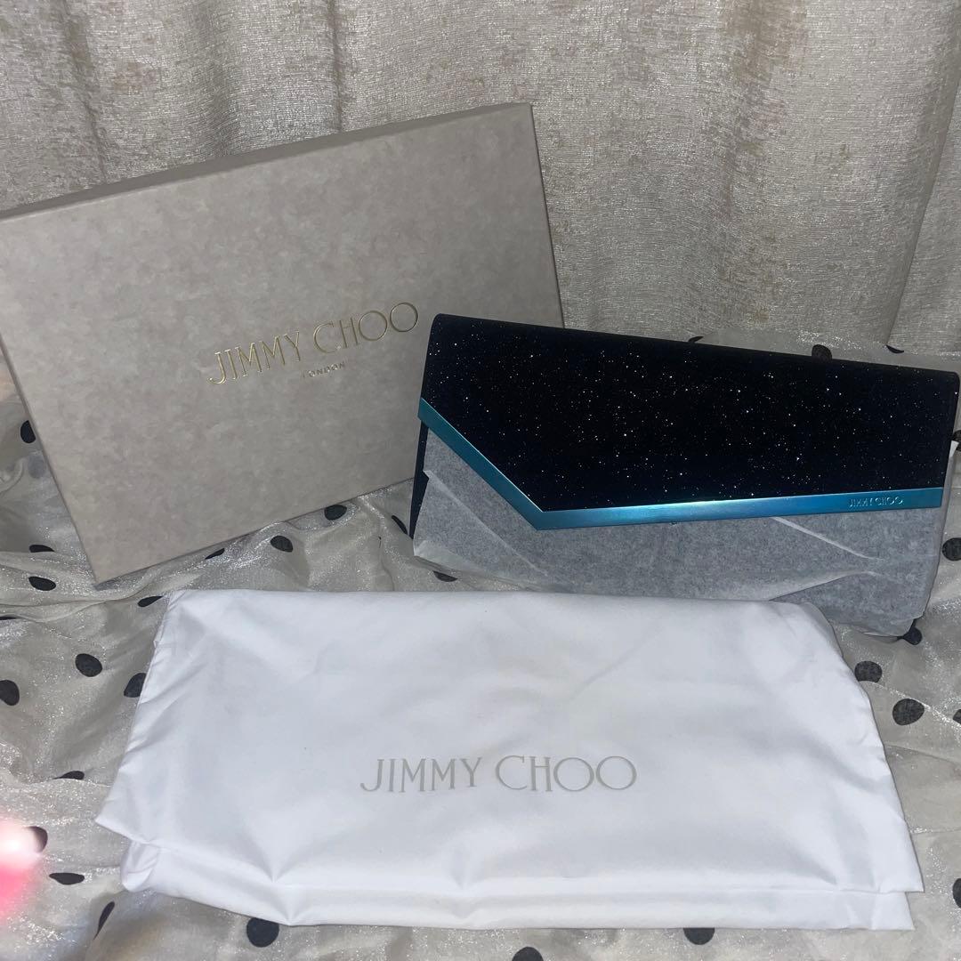 JIMMY CHOO ジミーチュウ パーティーバッグ　クラッチ　チェーンバッグ