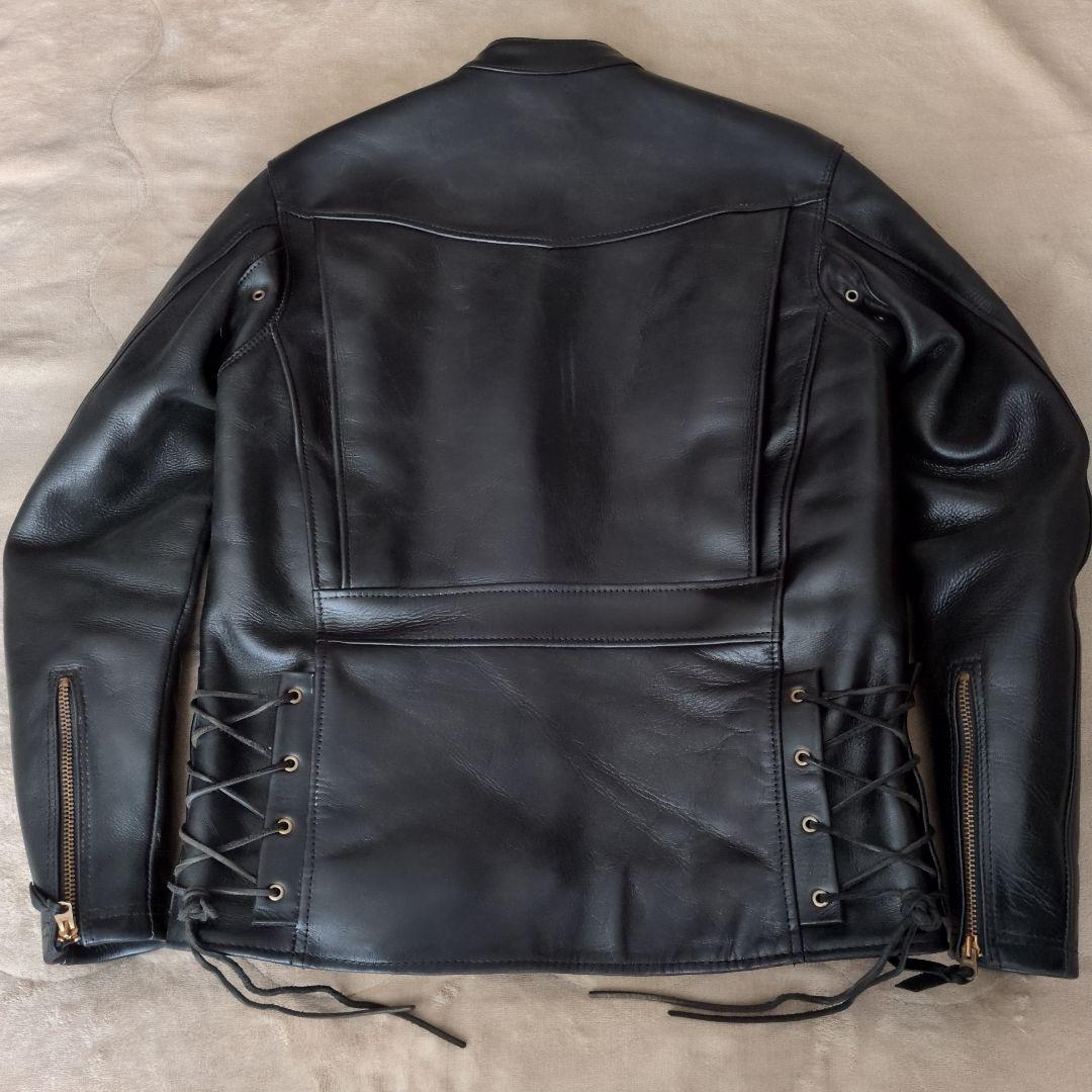 WESTRIDEウエストライドシングルライダースWRーCHPSサイズ38 - メルカリ