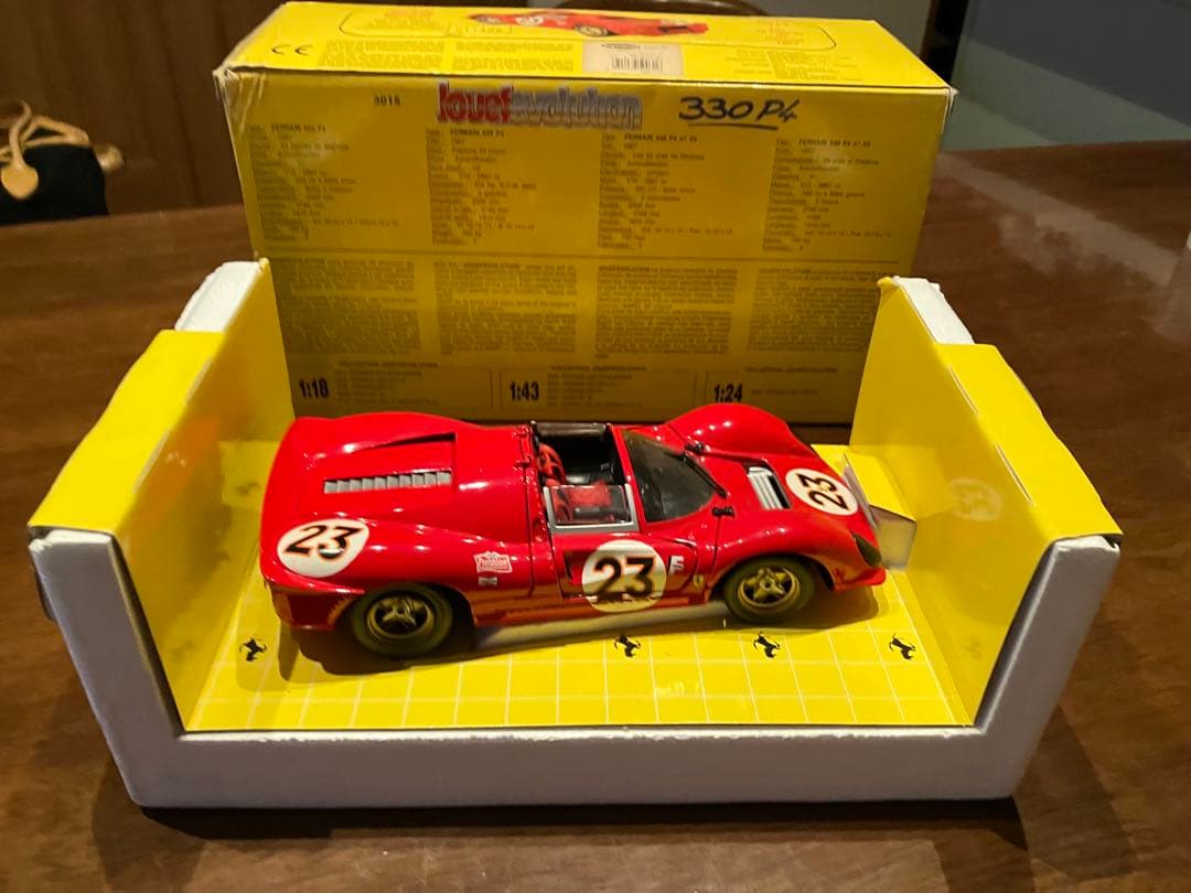 JouefevolutionFerrari330P41/18ダイキャストレッド
