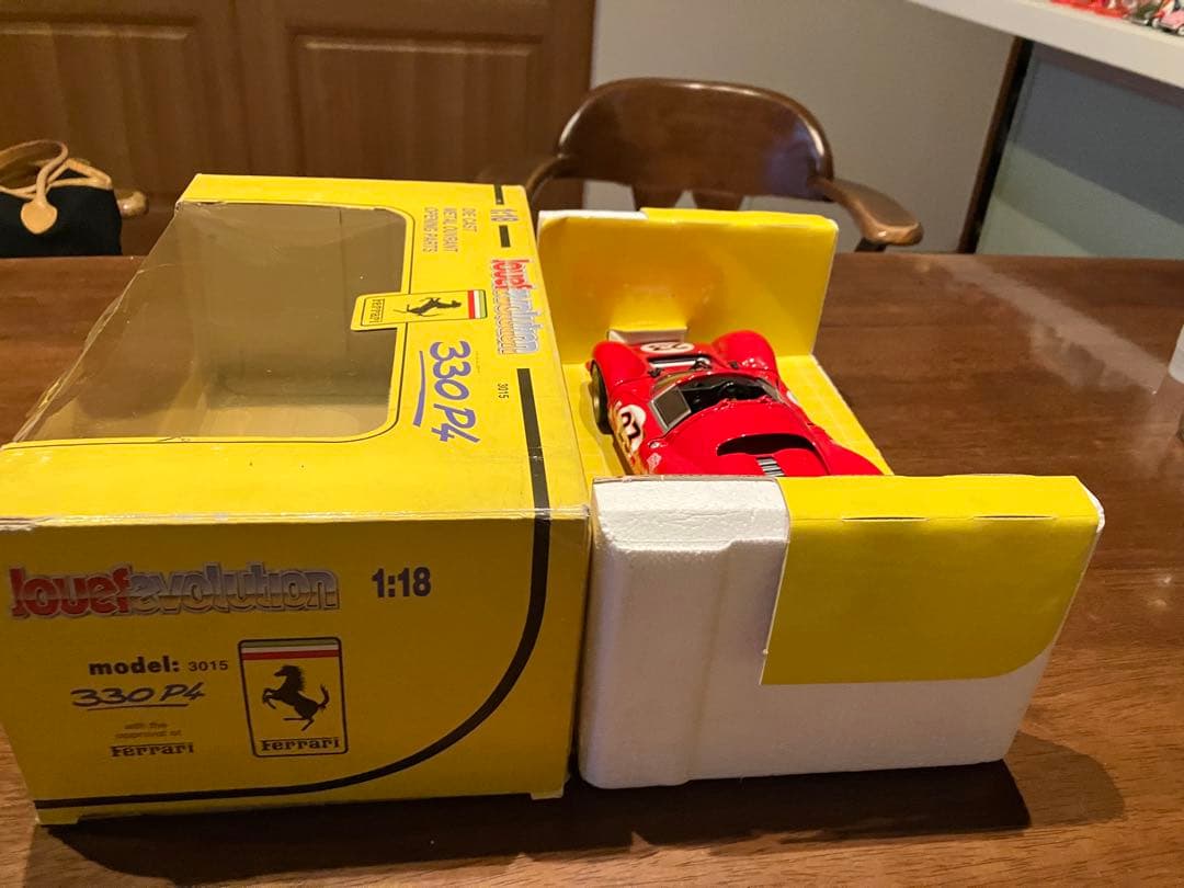 JouefevolutionFerrari330P41/18ダイキャストレッド