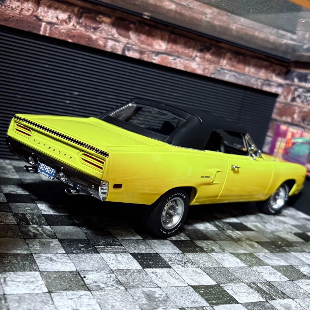 2250台 1/18 GMP プリムス ロードランナー コンバーチブル 1970