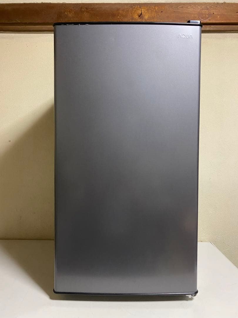 2024年製 AQUA 1ドア冷蔵庫 AQR-9P 90L 冷凍スペース 右開き